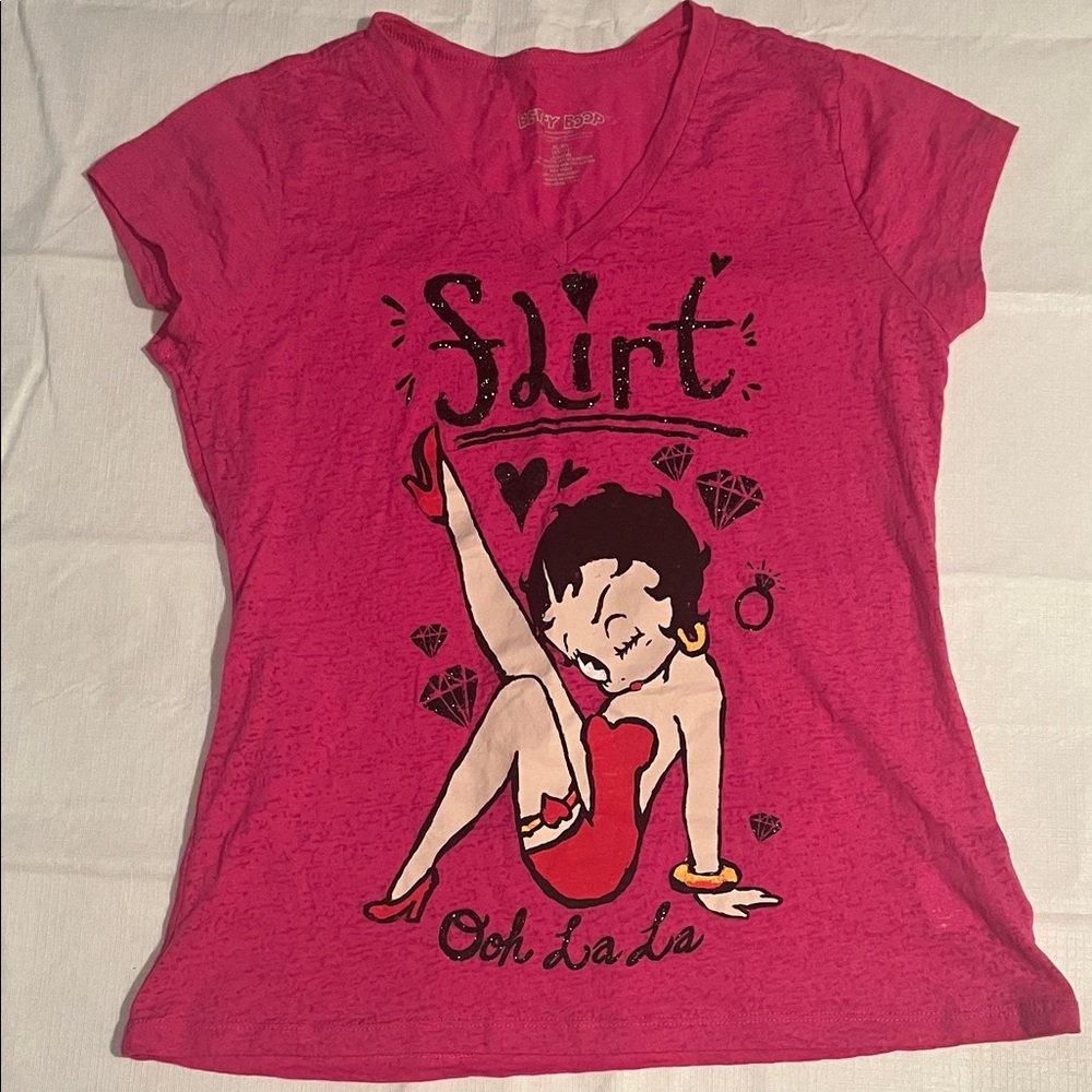 Betty Boop Pink Graphic Tee